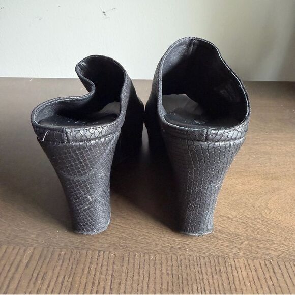 Cordani Calzature Black Leather shoes women’s 38-8.5 - Picture 4 of 6